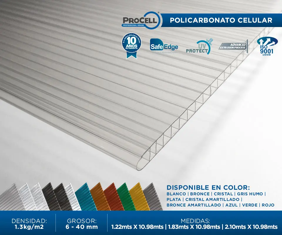 policarbonato procell - Qué es procell