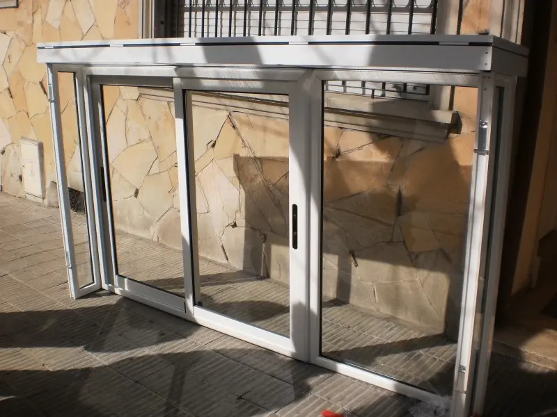 erramientos en aluminio y acrilico - Qué es un cerramiento de vidrio