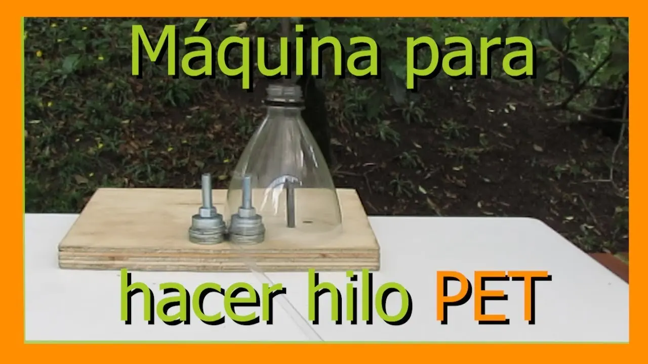 Qué hacer con hilo de botellas PET - Qué hacer con hilo de botellas PET hacer hilo con botellas de plastico - Qué hacer con hilo de botellas PET