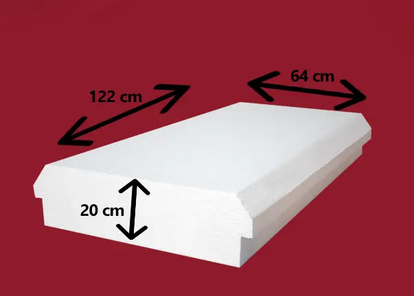 ¿Qué medidas tiene una bovedilla de poliestireno? - Qué medidas tiene una bovedilla de poliestireno bovedilla de poliestireno dimensiones - Qué medidas tiene una bovedilla de poliestireno