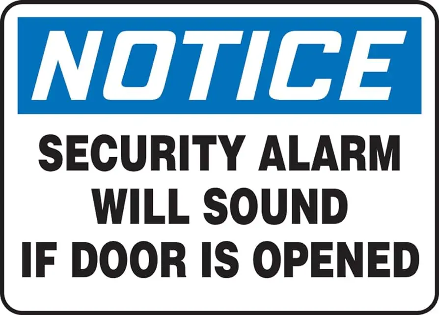 El policarbonato pasa la señal de una alarma - Qué pasa si pongo un cartel de alarma y no tengo el policarbonato pasa la señal de una alarma - Qué pasa si pongo un cartel de alarma y no tengo