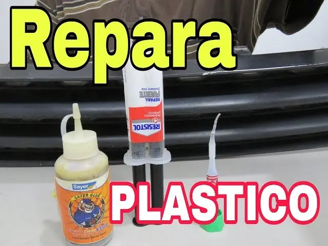 pegamento para plastico automotriz - Qué pegamento pega mejor el plástico