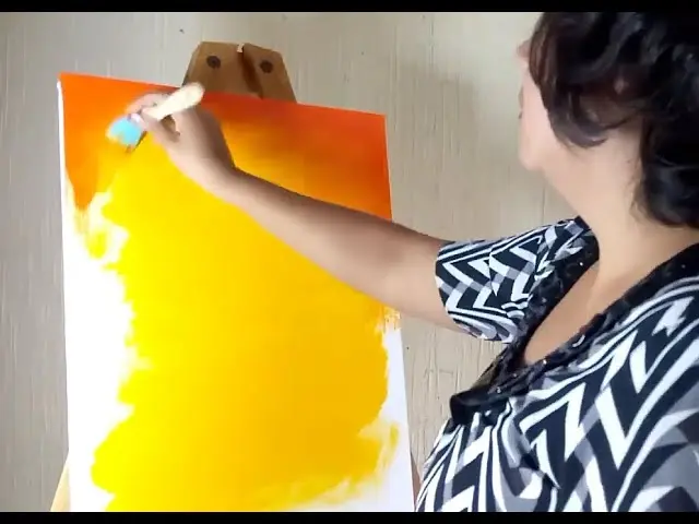 pintar fondos con acrilico - Que pintar primero el fondo o la pintura