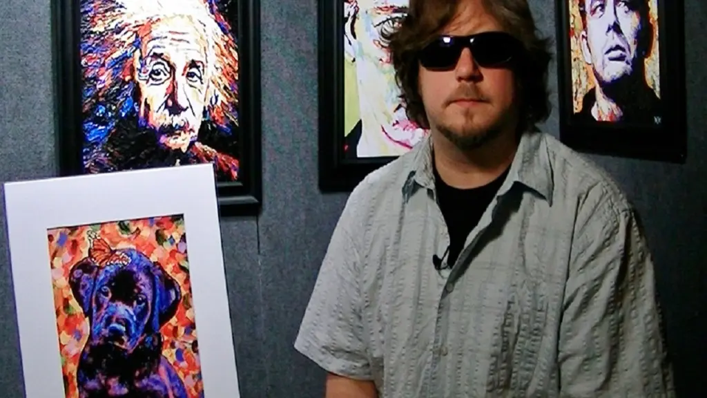 artista plastico ciego que pinta con aerosol - Qué pintor estaba ciego