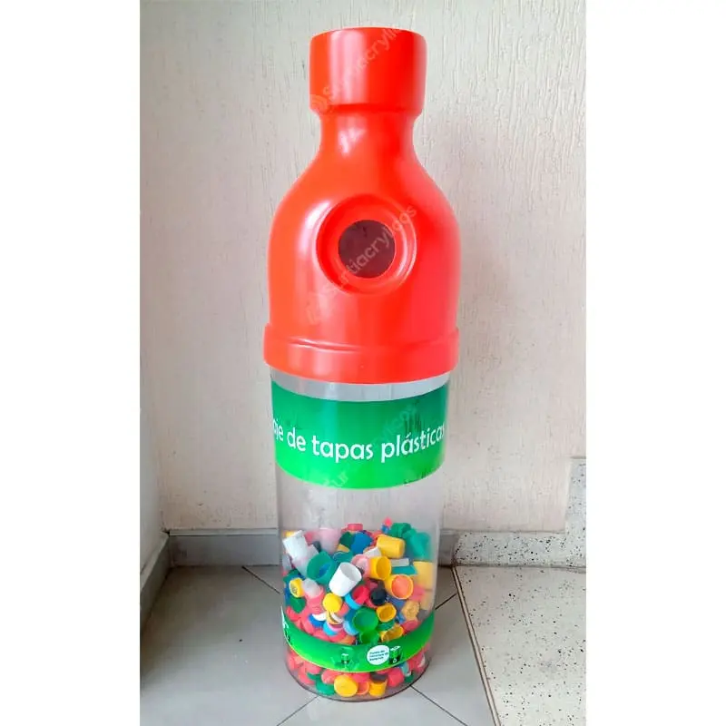 tapitas de gaseosa con acrilico - Qué se hace con las tapitas de gaseosas
