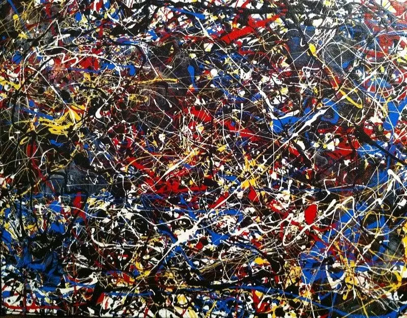 artista plastico jackson pollock - Qué significa la pintura de Pollock