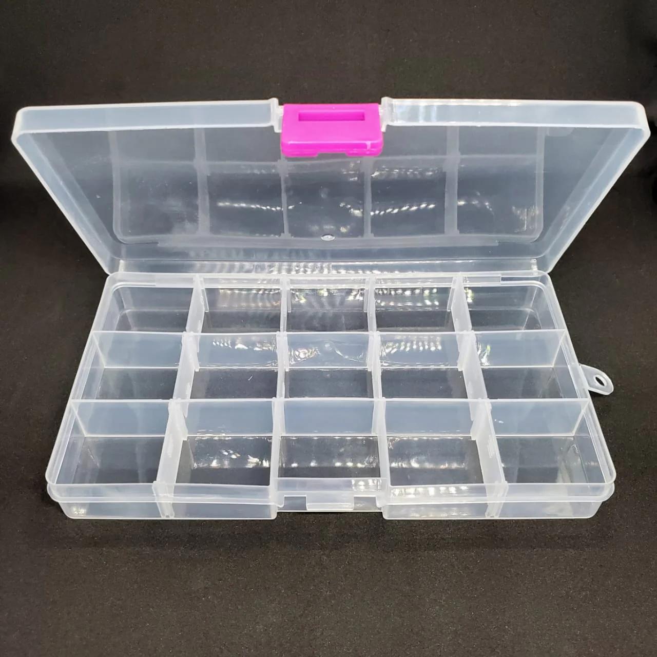 cajas de plastico transparente con divisiones - Qué son cajas apilables