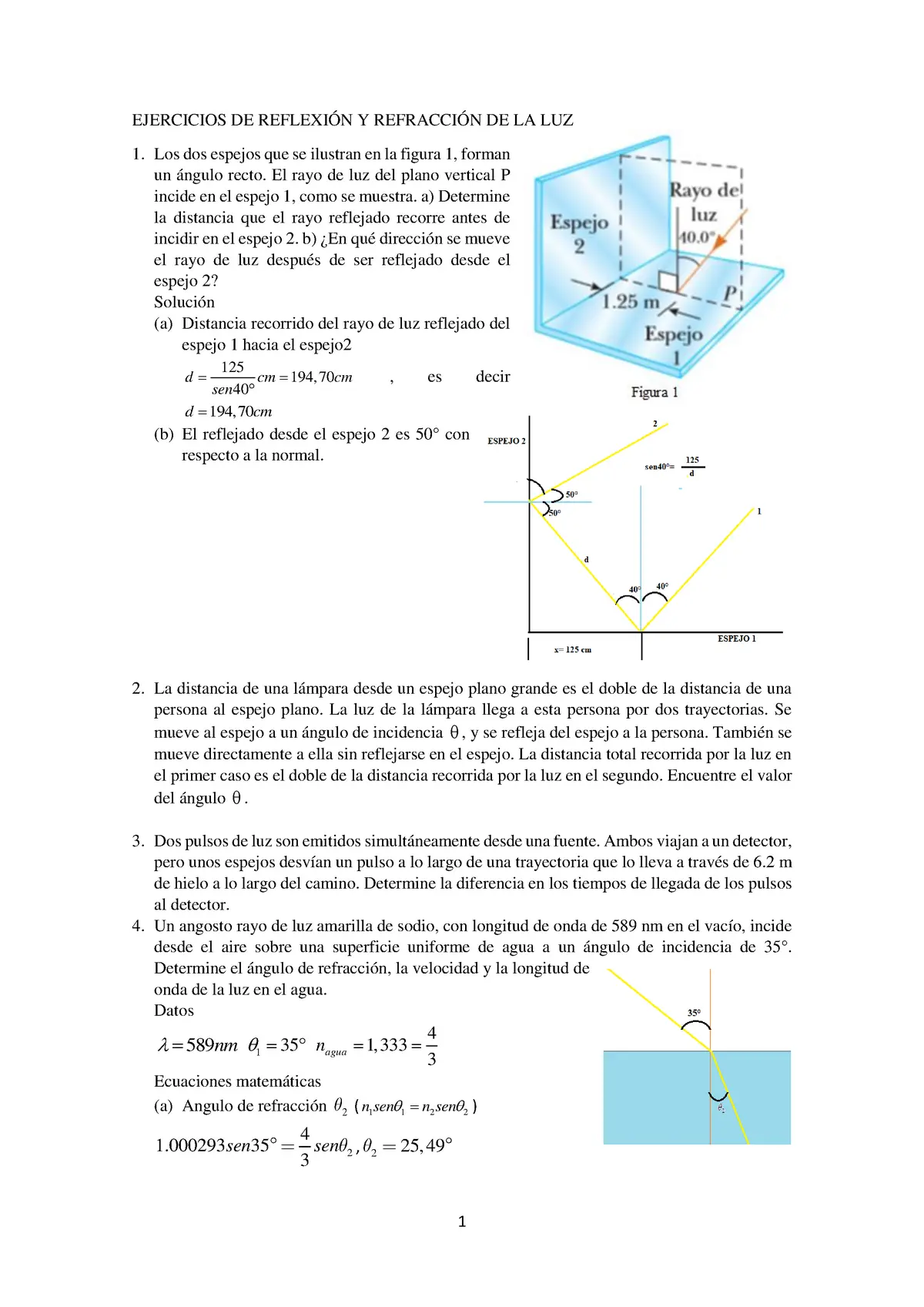 un haz de luz incide sobre una placa de poliestireno - Qué sucede cuando un haz de luz incide