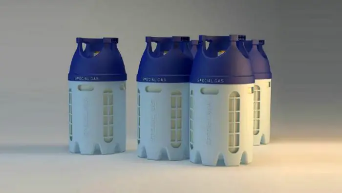 garrafa de gas de plastico - Qué tipo de gas es el de la garrafa