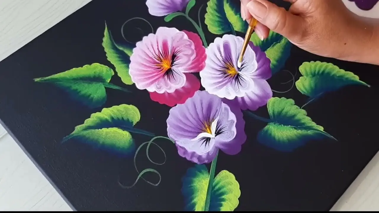 Flores con Acrílico en Tela: Una forma creativa de embellecer tus espacios - Qué tipo de papel se utiliza para pintar con acrílico flores con acrilico en tela - Qué tipo de papel se utiliza para pintar con acrílico