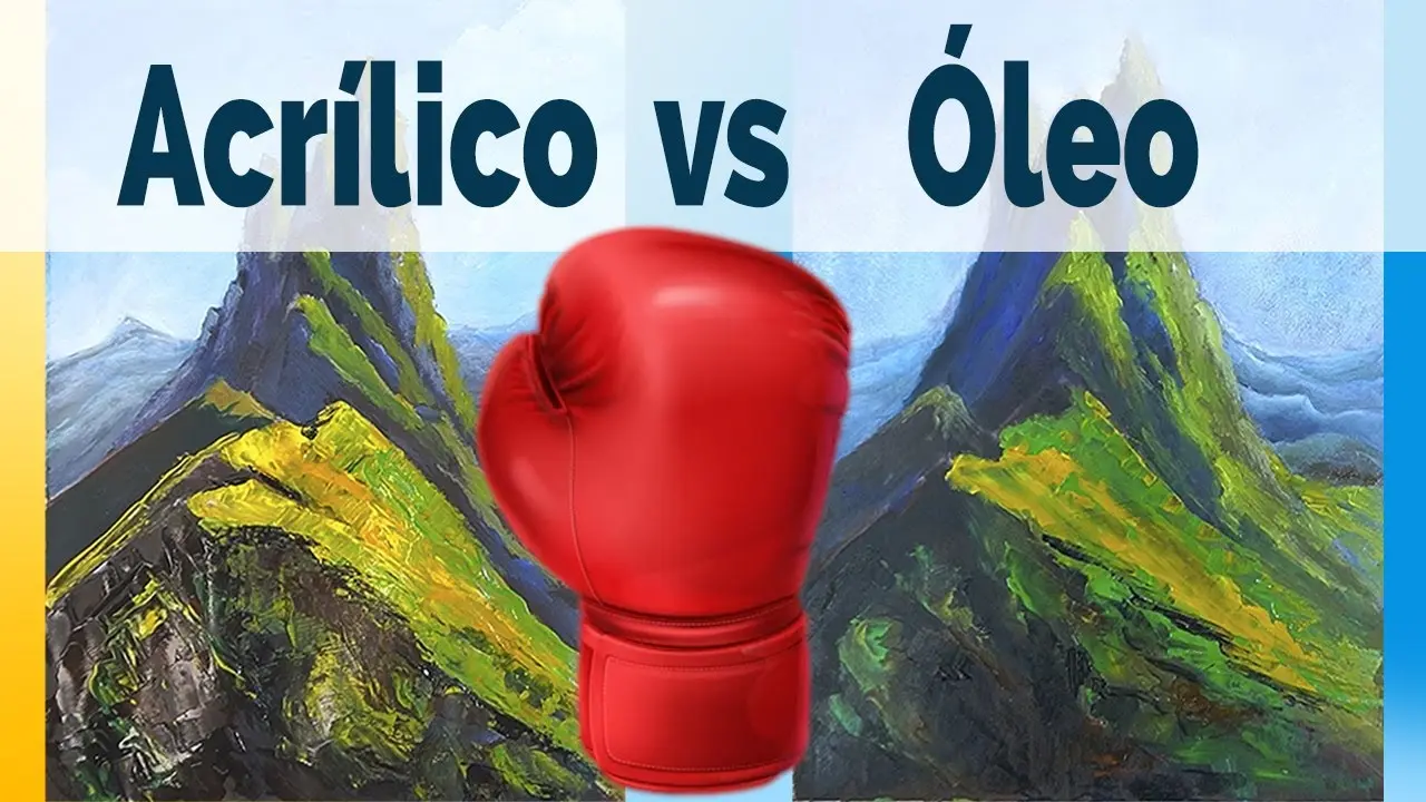 pintar con oleo y acrilico - Qué tipo de pintura se usa para pintar óleo