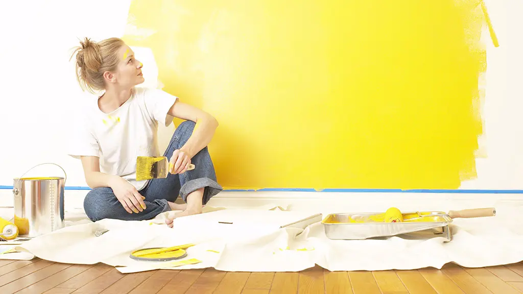 acrilico al agua pared pintar - Qué tipo de pintura se utiliza para pintar paredes